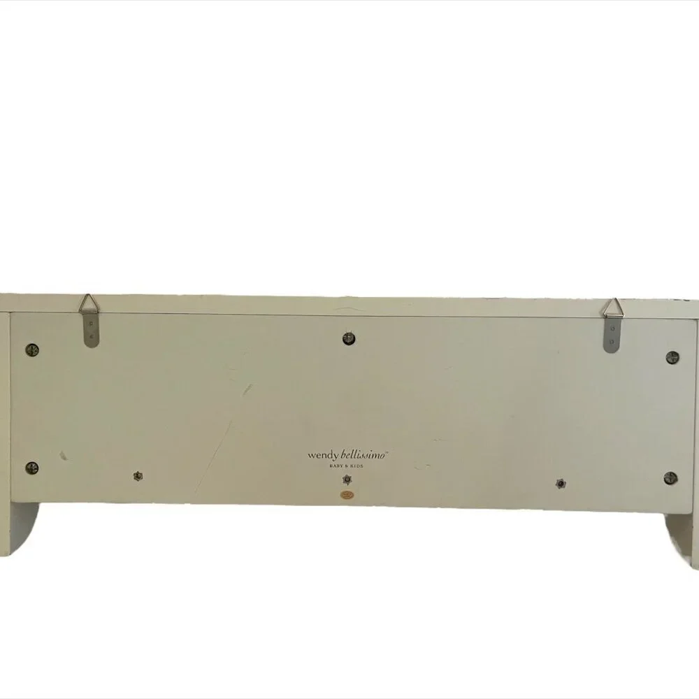Wendy Bellissimo Vintage Nursery Shelf - Firetruck & Blue Stars